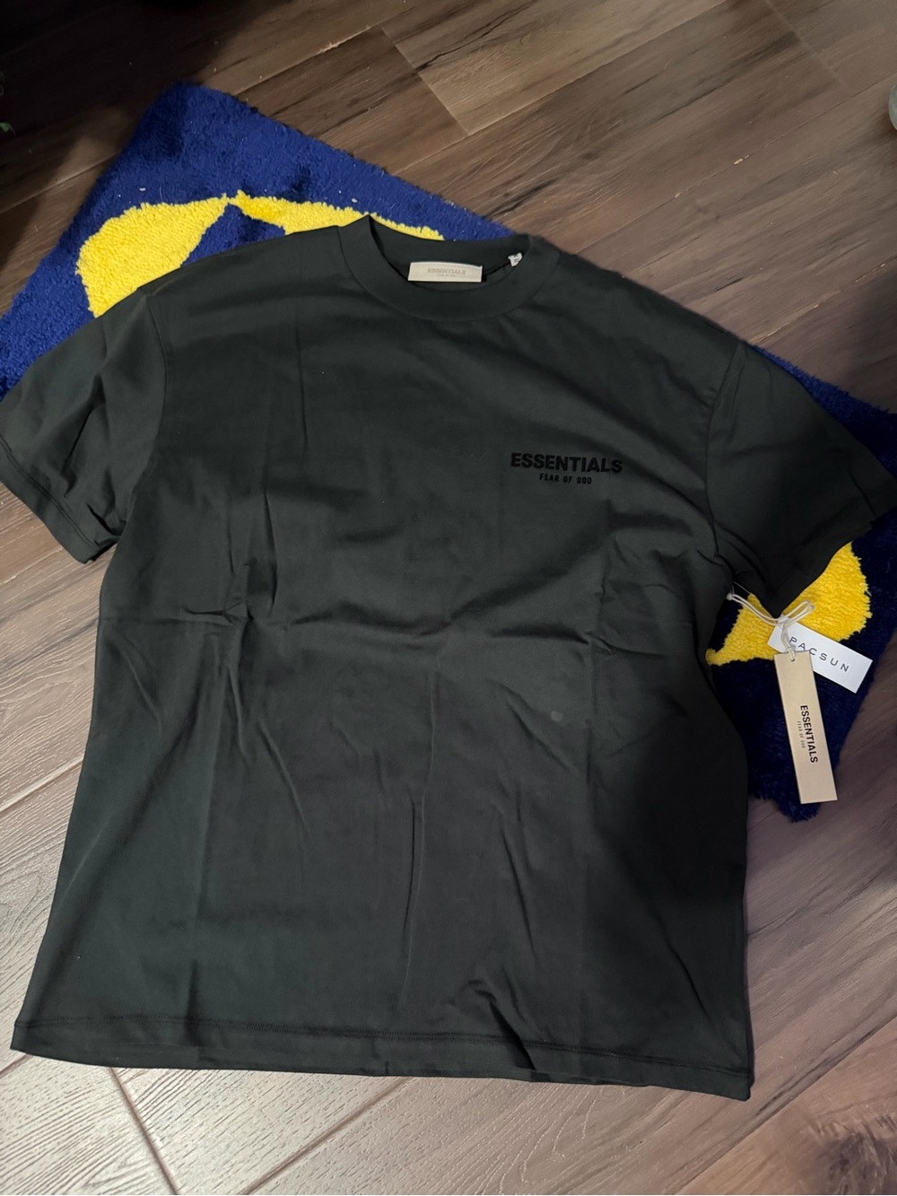 Black essentials tee stretch limo
